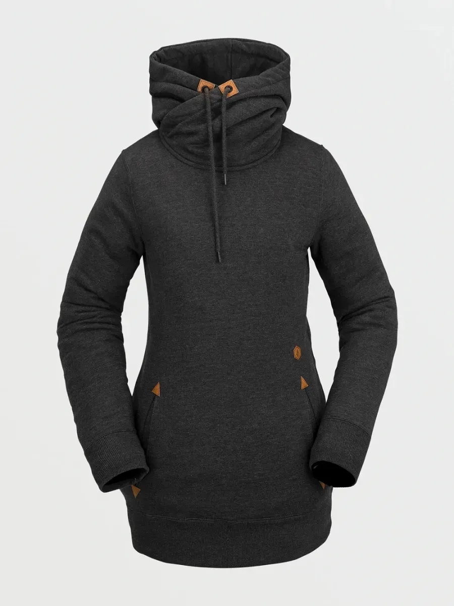 Volcom Tower P/O Fleece, Color: Black, Size: XS