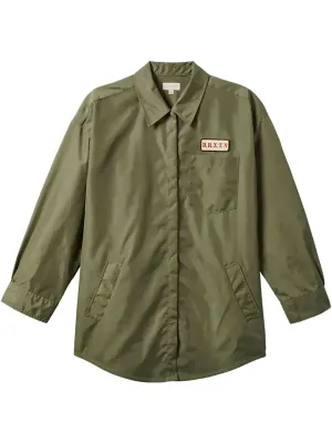 Brixton Women's Bora Vintage Nylon Jacket Brixton Women's Bora Vintage Nylon Jacket in Olive Surplus, main view