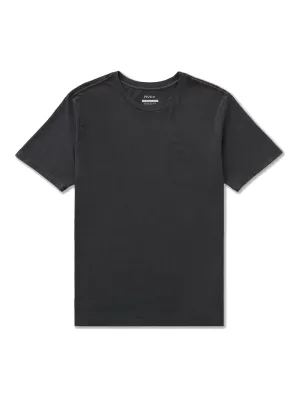 RVCA Men's VA All The Way Short Sleeve Tee in Pirate Black, main view