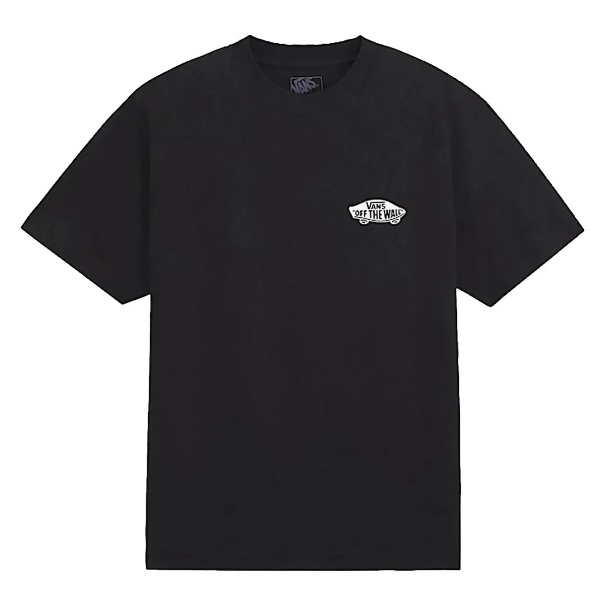 Vans Men's Double Standard Short Sleeve Tee, Color: Black/White, Size: S