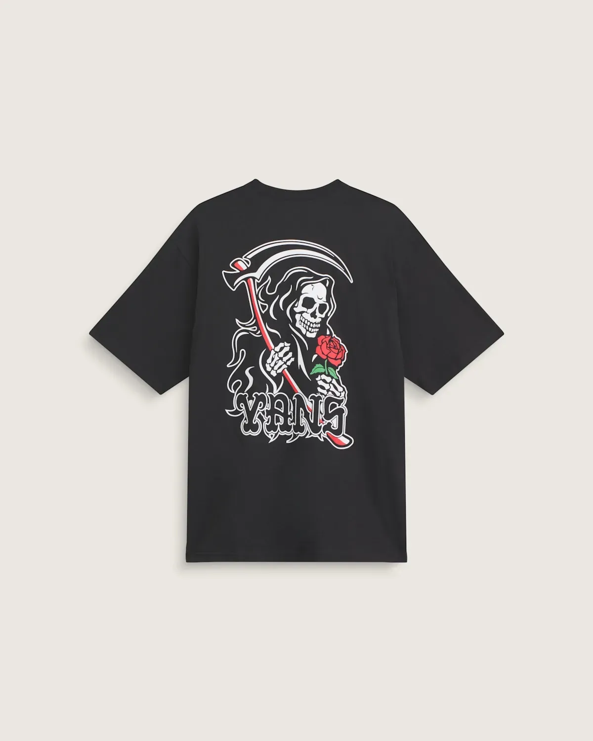 Vans Men's So Long Reaper Short Sleeve Tee, Color: Black, Size: M