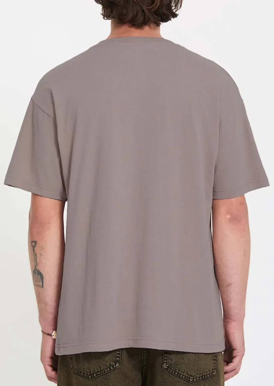 Volcom Men's Smoothie Short Sleeve Tee, Color: Bark, Size: M
