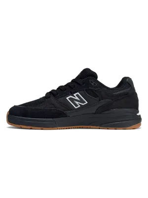 New Balance Men's Numeric Andrew Reynolds 933 Skate Shoe in Black/Black, alternate view 1