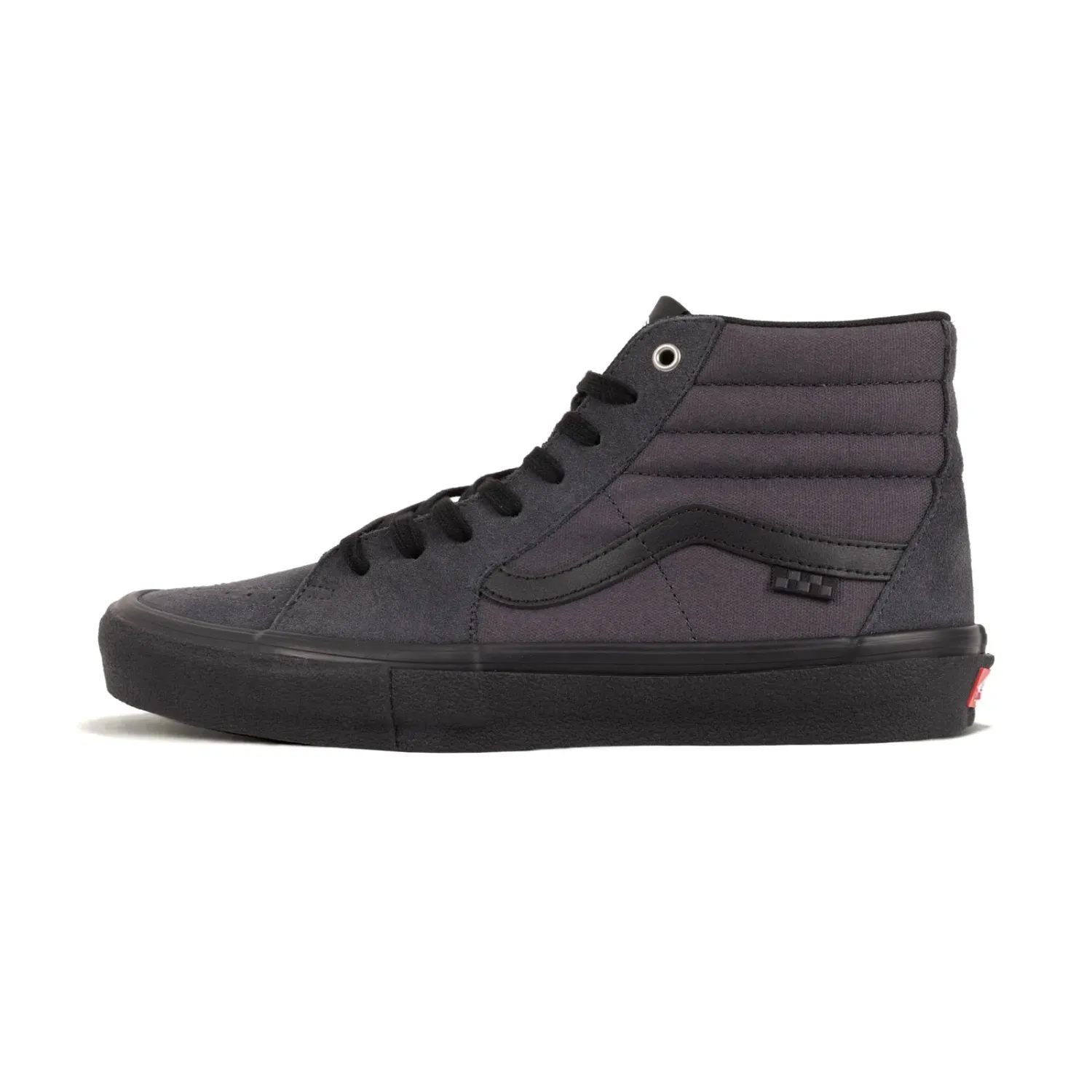Vans Skate Sk8-Hi Shoe, Color: Charcoal/Black, Size: 11.5