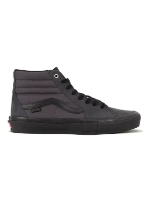 Vans Skate Sk8-Hi Shoe in Charcoal/Black, main view