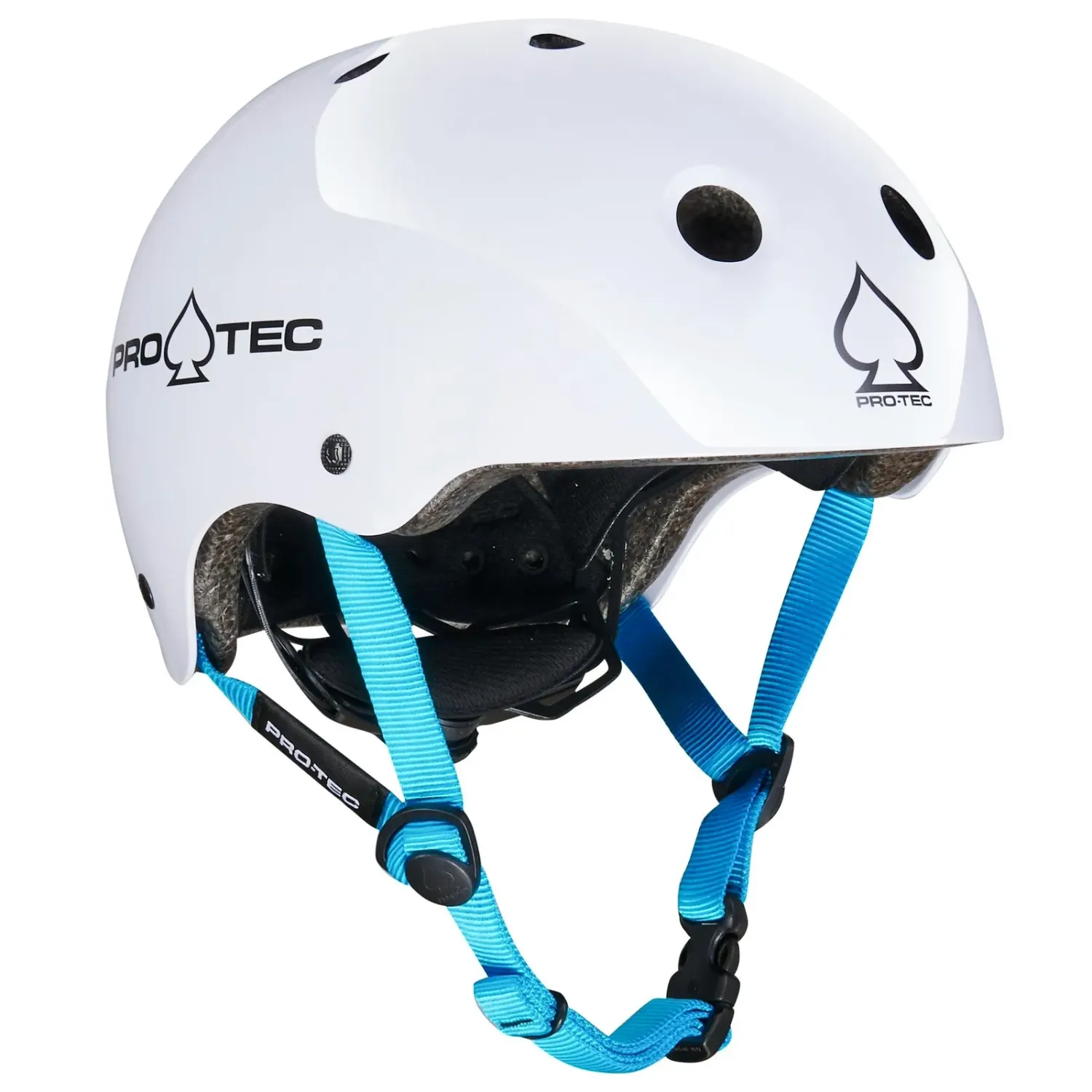 Pro-Tec Kids Jr. Classic Fit Certified Helmet, Color: Gloss White, Size: YS