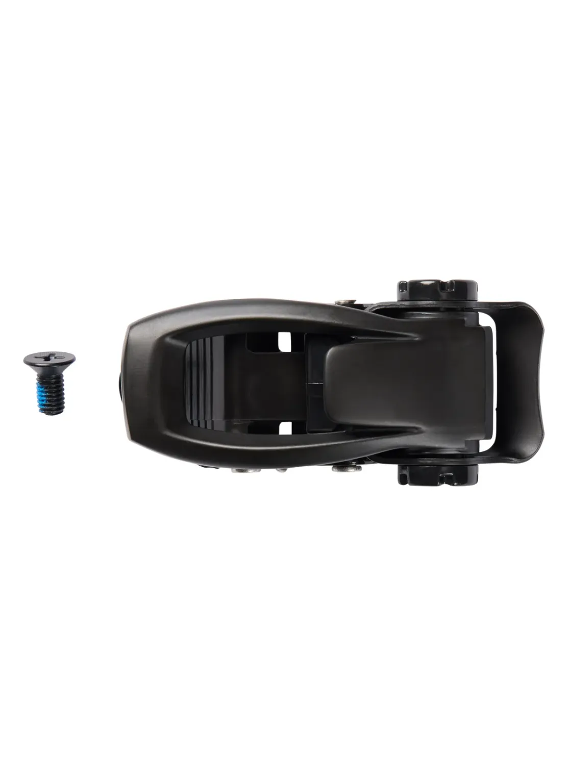 Burton Snowboard Binding Ankle Buckle in Default, front view