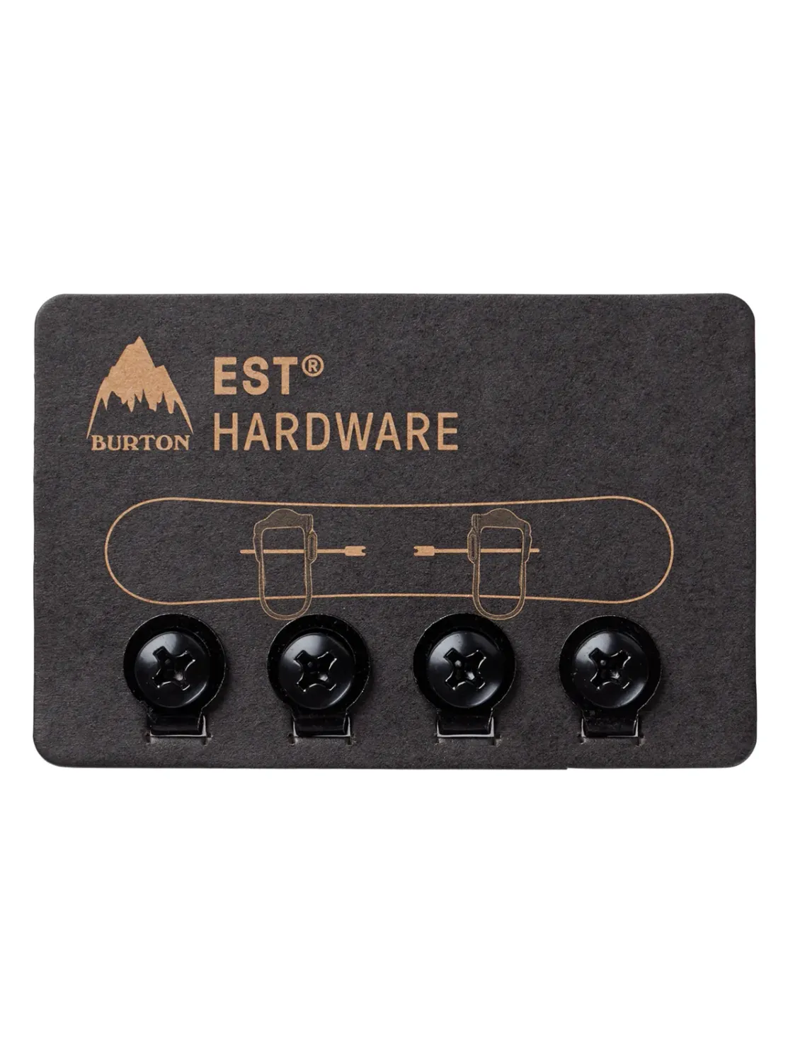 Burton EST Compatibility Hardware Kit in Default, front view