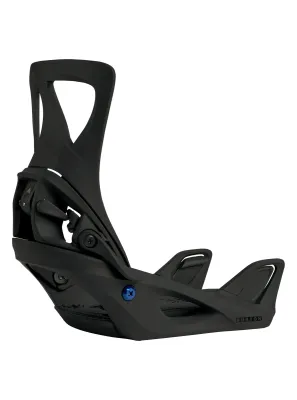 Burton Women's Step On Re:Flex Snowboard Binding 2026 in Black, front view