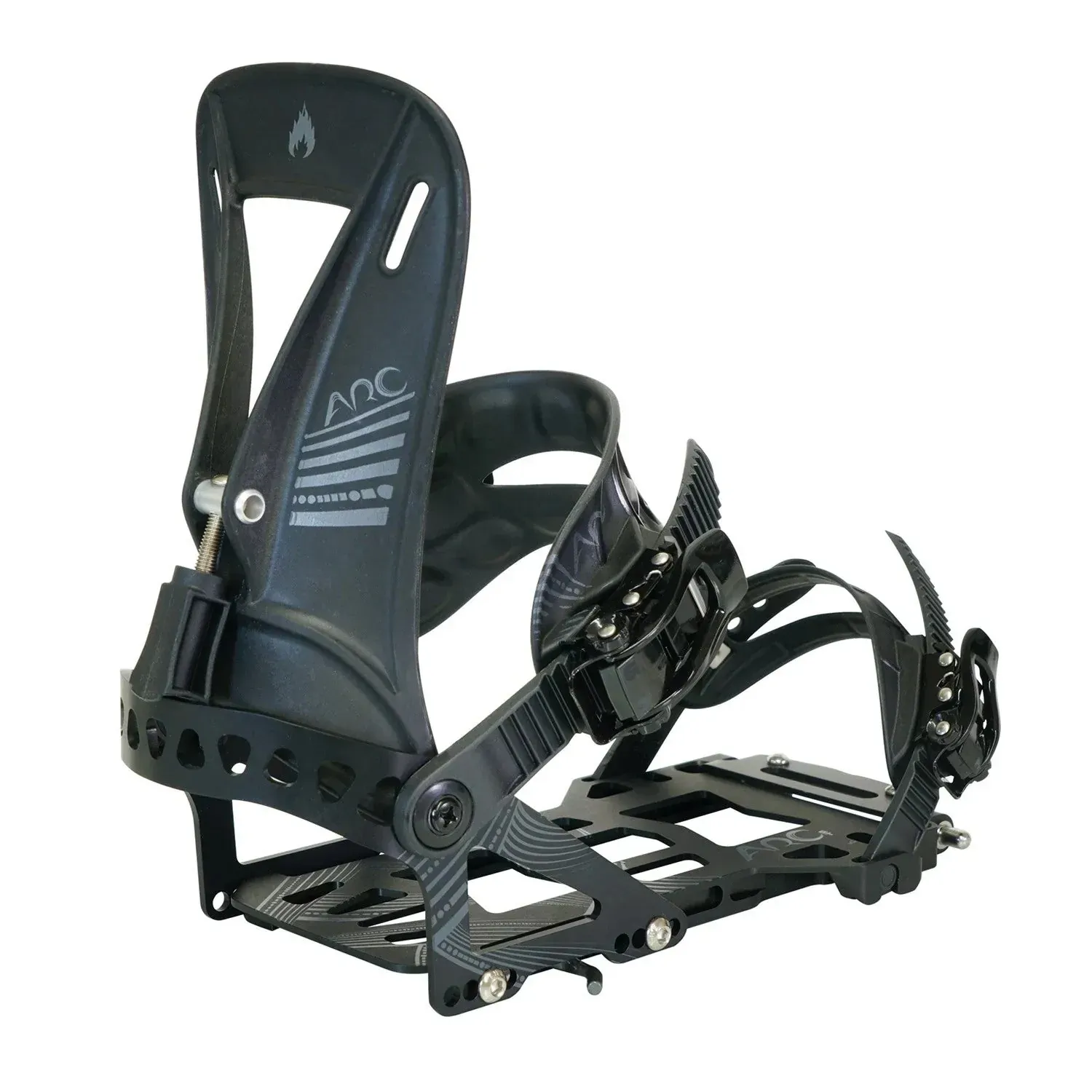 Spark R&amp;D Arc ST Splitboard Binding (2), Color: Black, Size: XS