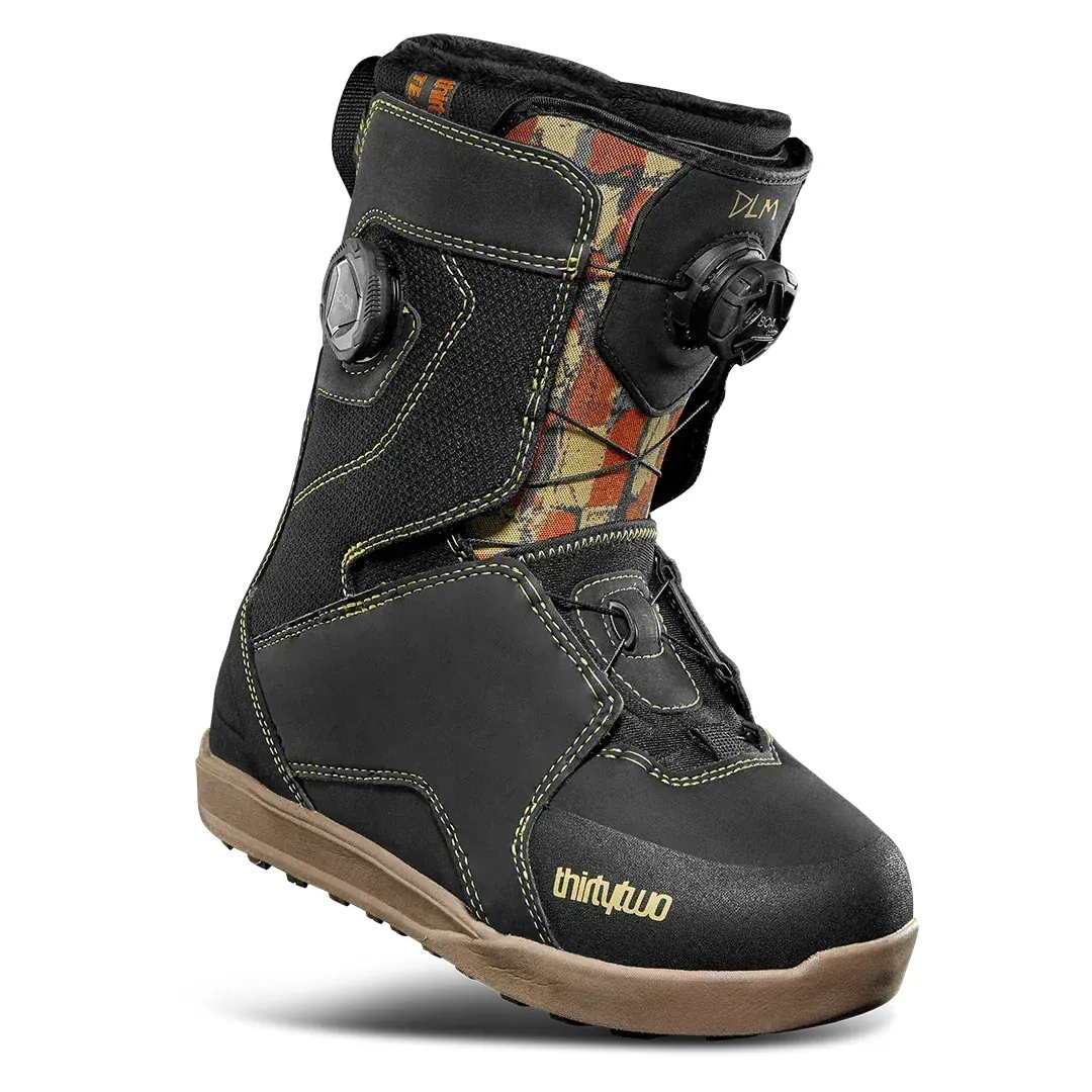 ThirtyTwo Women's Lashed Double BOA Snowboard Boot 2026, Color: Melancon, Size: W6.5