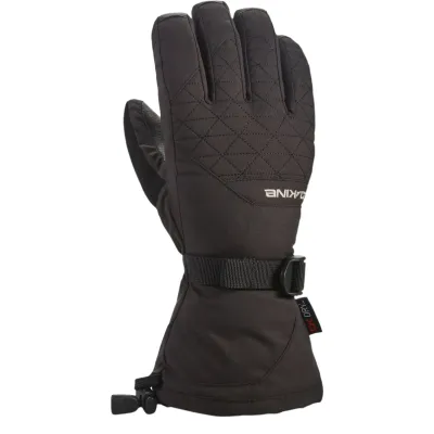 Dakine Women's Leather Camino Gloves Dakine Women's Leather Camino Gloves in Black, front view