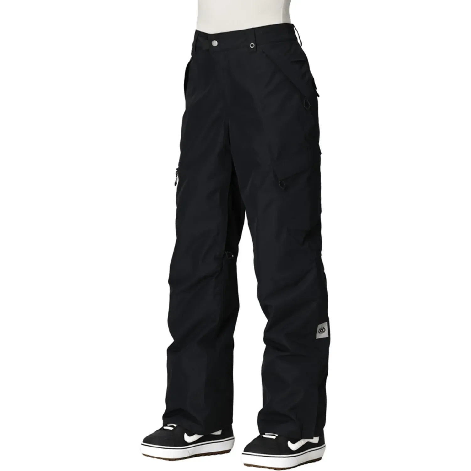 686 W's GLCR Geode Thermagraph Pant, Color: Black, Size: M