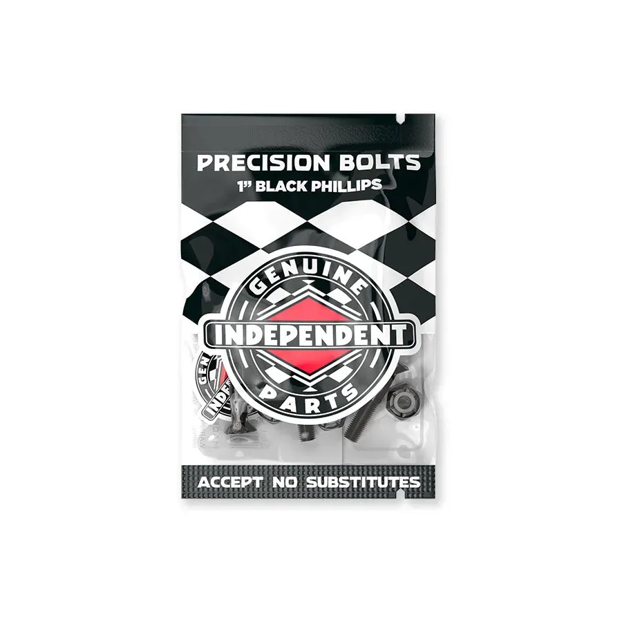 Independent Genuine Parts Phillips Hardware, Color: Black, Size: 1 1/4in
