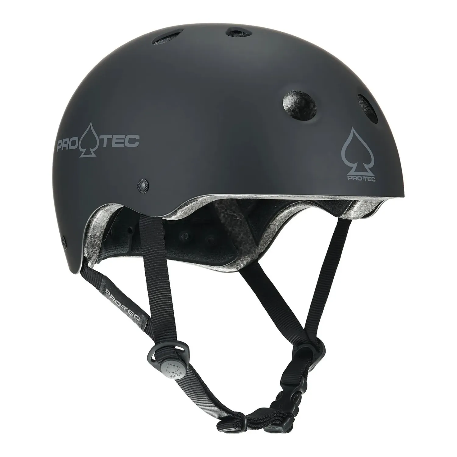 Pro-Tec Classic Certified Helmet, Color: Matte Black, Size: L