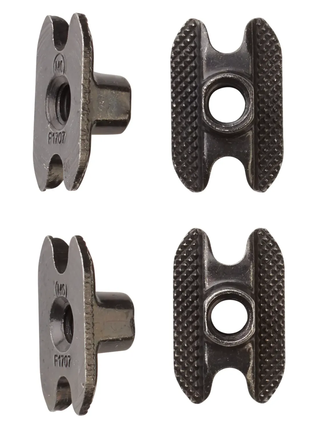 Burton M6 Channel Inserts (4 Pack) in Default, front view
