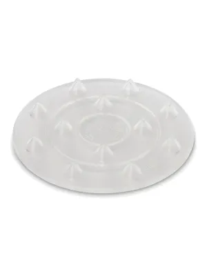 Crab Grab Grip Disk Stomp Pad in Clear, main view