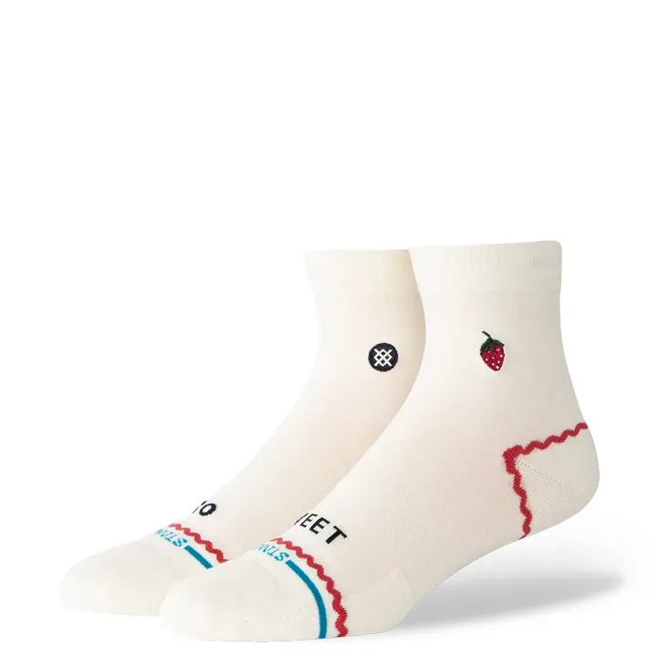 Stance So Sweet Lowrider Socks, Color: Ivory, Size: S