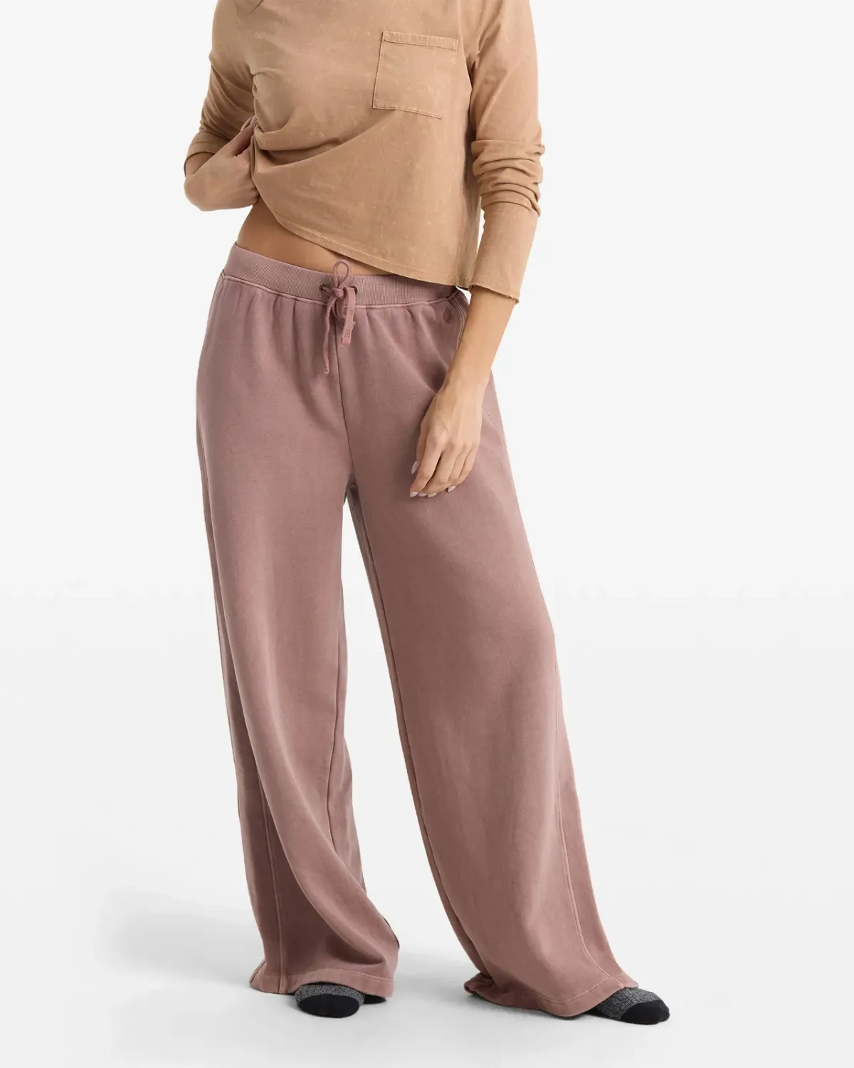 Volcom Women's Stone Soft Pant, Color: Desert Taupe, Size: M