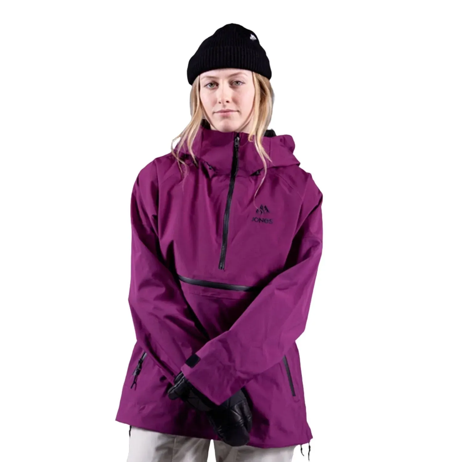 Jones Women's MTN Surf Recycled Anorak, Color: Deep Purple, Size: XS