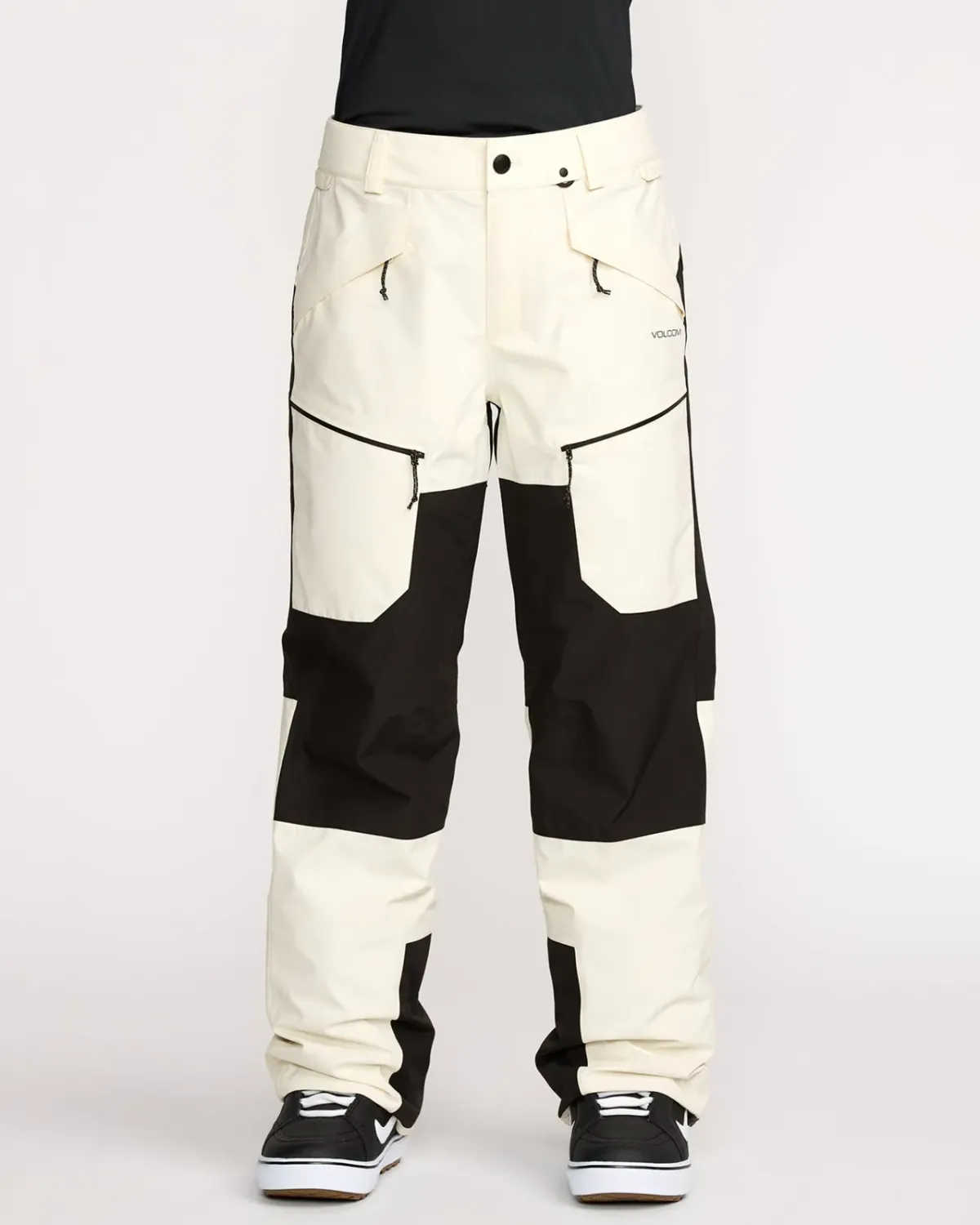 Volcom Women's Stone Mica 20K Pant, Color: Bone, Size: S