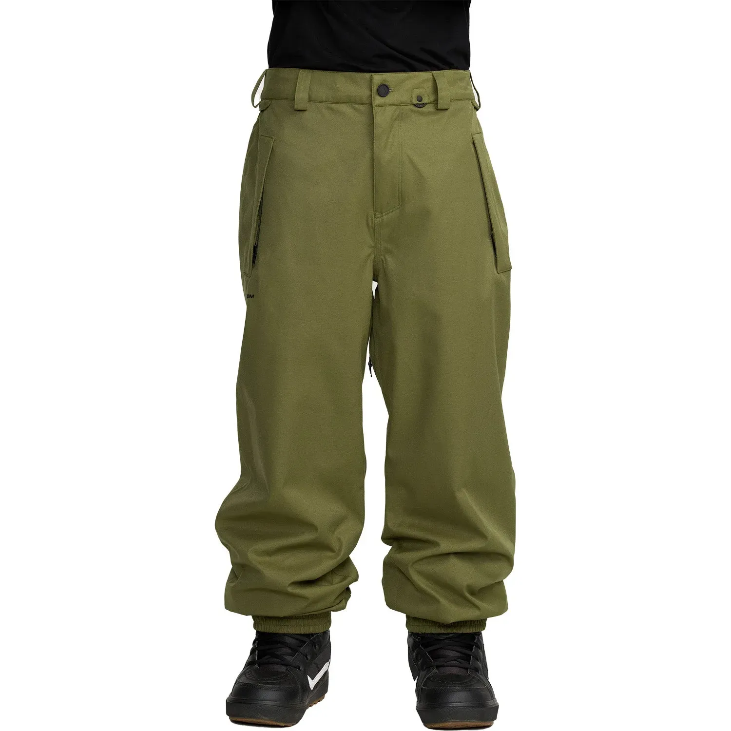 Volcom Men's Arthur 20K Pant, Color: Dark Olive, Size: XL