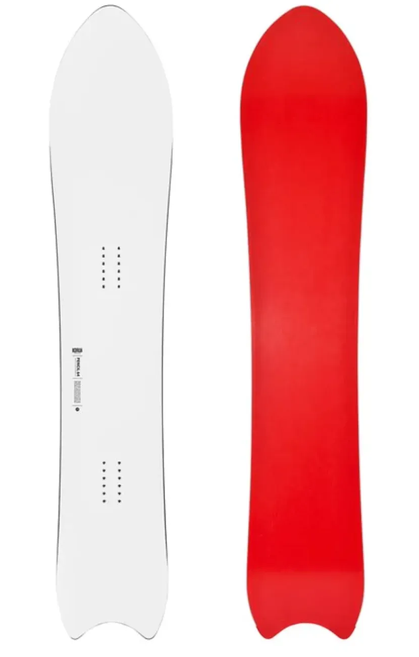 Korua Kids Pencil Junior Brushed Snowboard, Size: 138