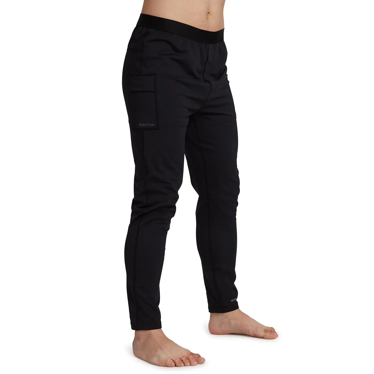 Burton Men's Heavyweight X Base Layer Pants, Color: True Black, Size: S