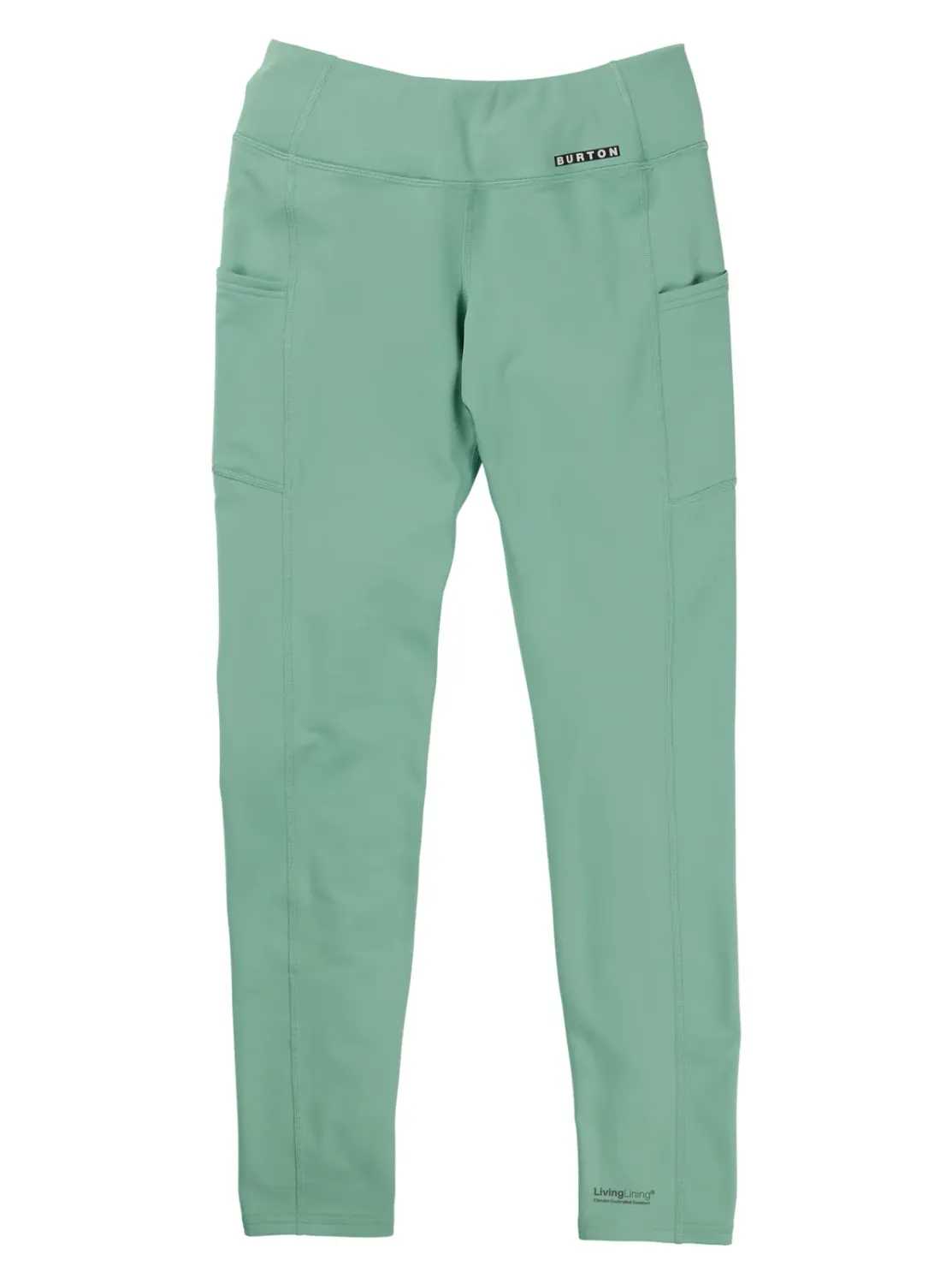 Burton Women's Heavyweight X Base Layer Pant, Color: Soft Sage, Size: S