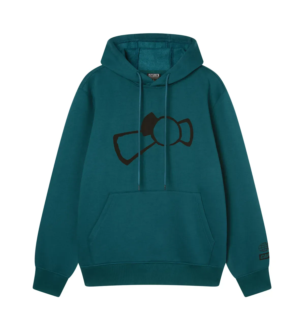 CAPiTA Men's Metaphor Hood, Color: Slate Teal, Size: M