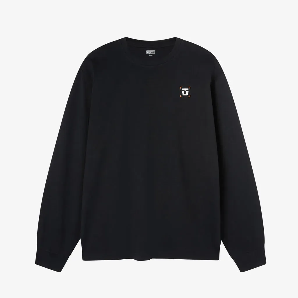 Union Men's Stronger Long Sleeve Tee, Color: Black, Size: M