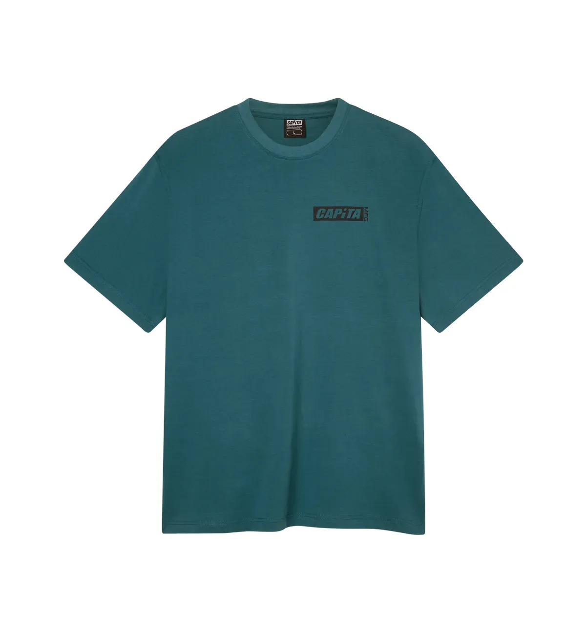 CAPiTA Men's Skull Tee, Color: Slate Teal, Size: M