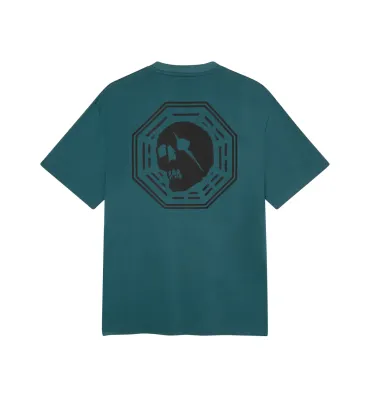 CAPITA Men's Skull Tee in Teal, alternate view 1