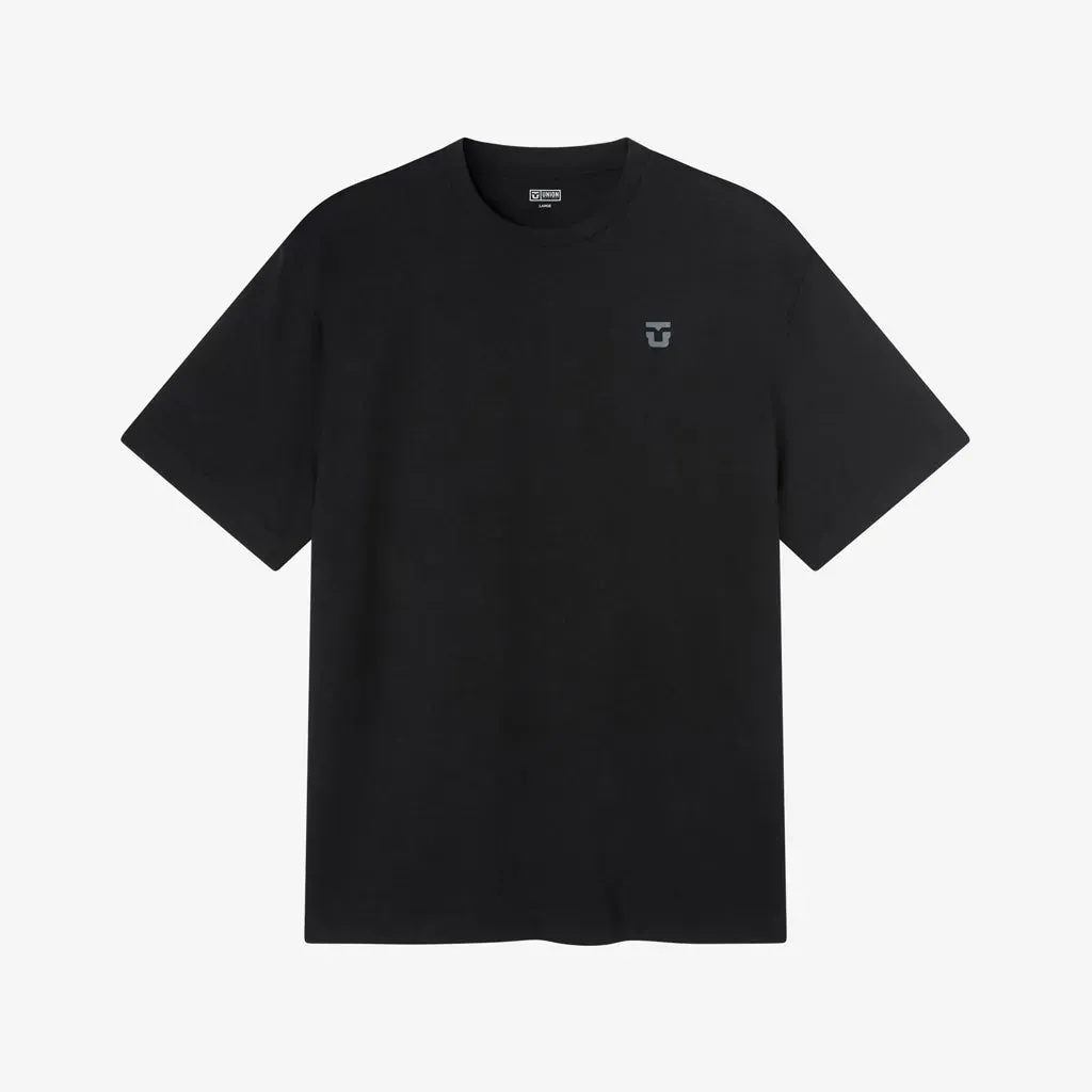 Union Men's Classic Short Sleeve Tee, Color: Black, Size: M