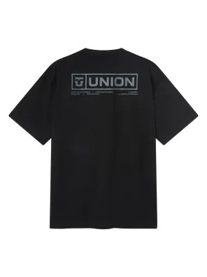 Union Men's Classic Short Sleeve Tee in Black, alternate view 1