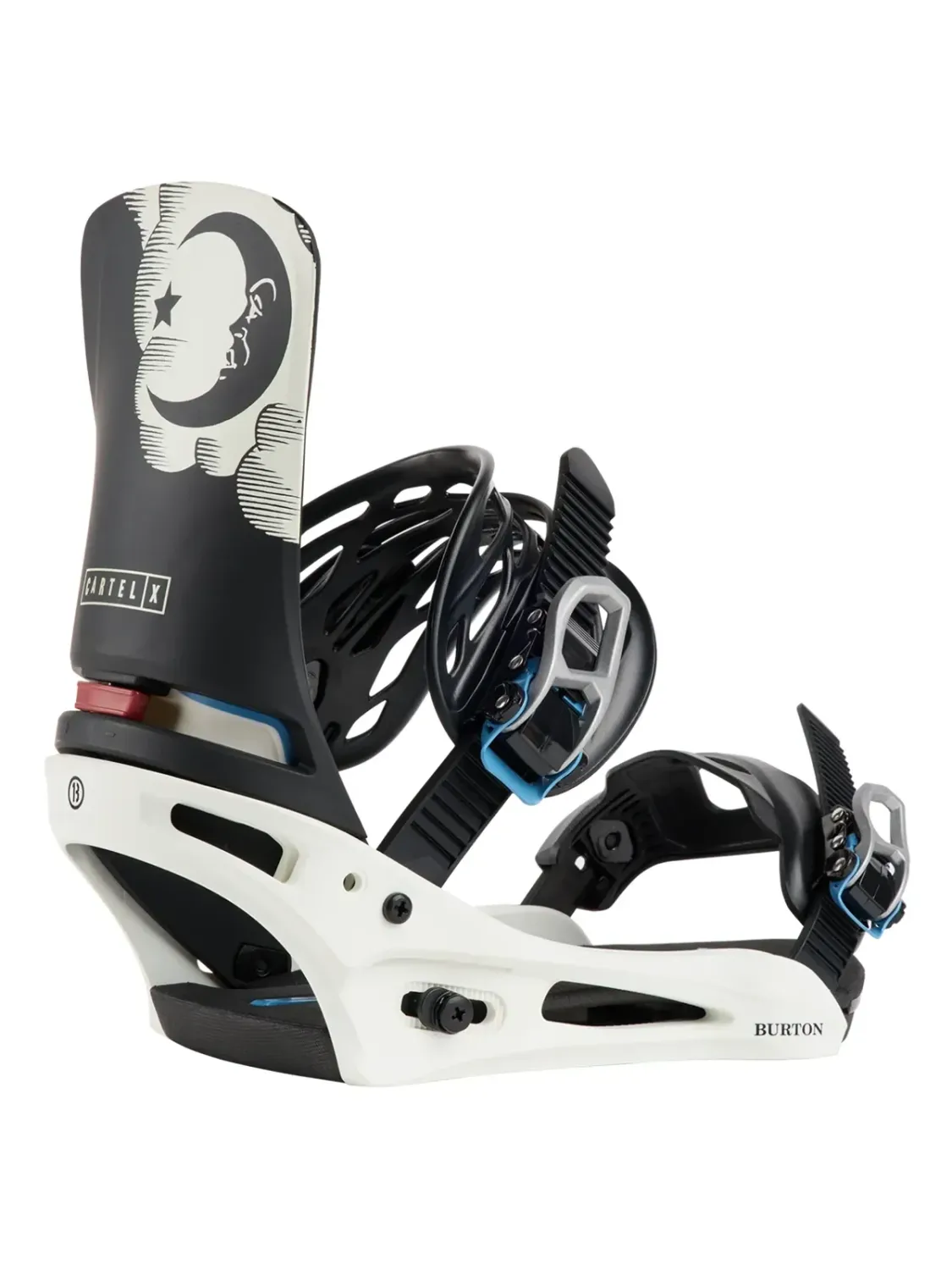 Burton Men's 50th 90's Cartel X Snowboard Binding 2027, Color: 94' Twin, Size: M