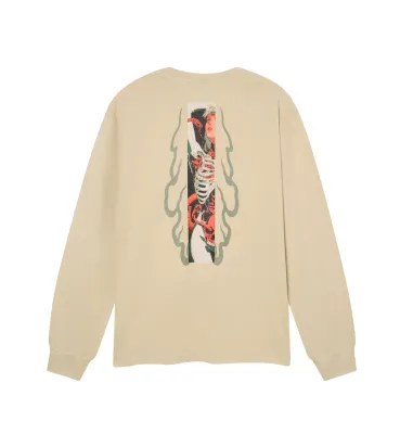 CAPITA Men's Indoor Long Sleeve Tee in Khaki, alternate view 1