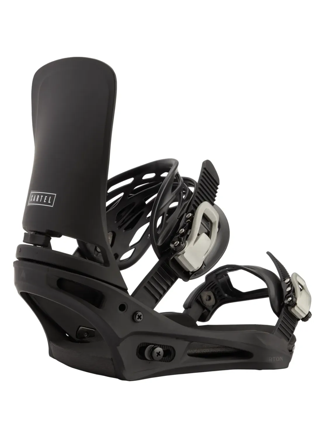 Burton Men's Cartel Re:Flex Snowboard Binding 2027, Color: Black, Size: M