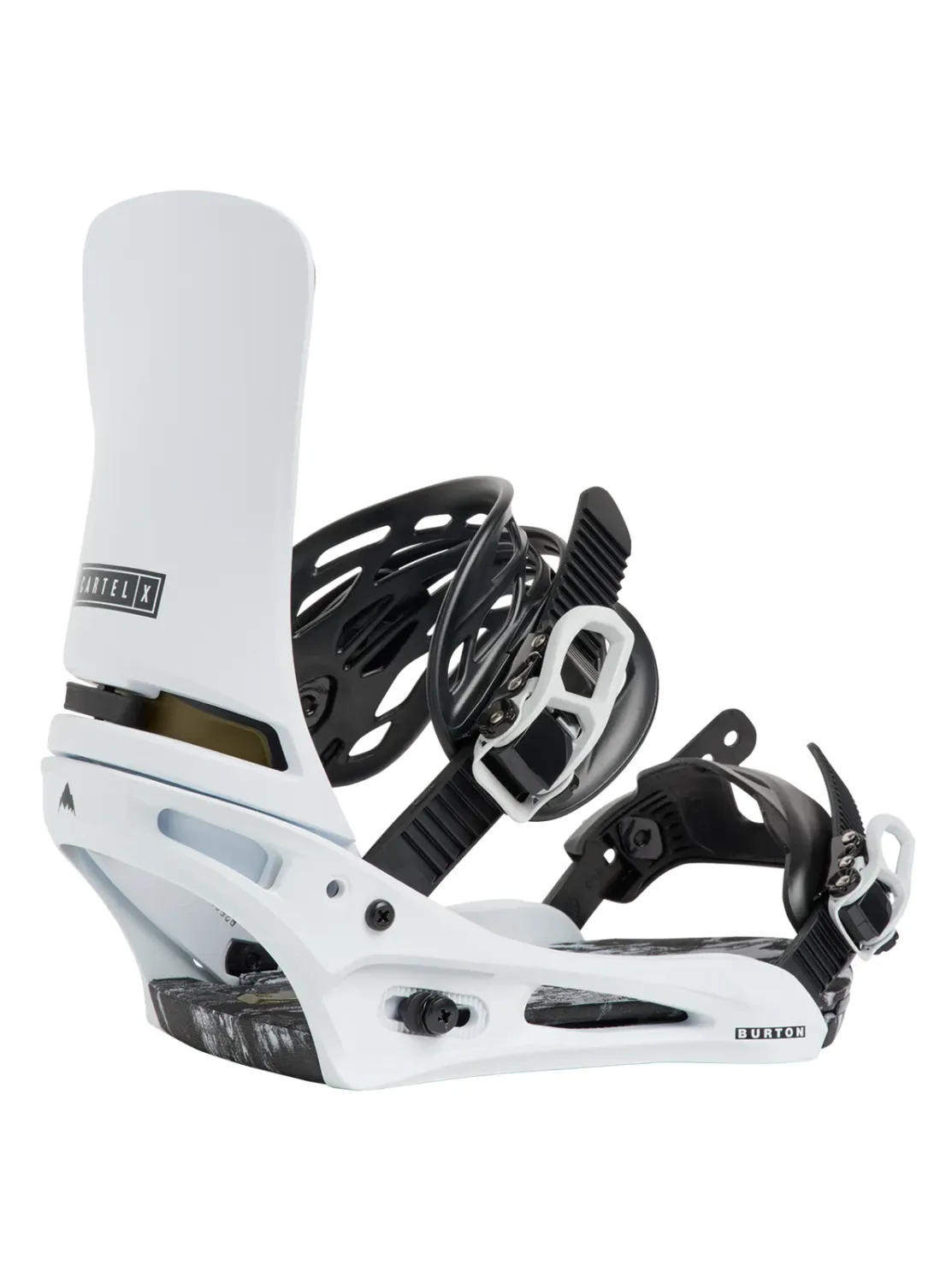 Burton Men's Cartel X Re:Flex Snowboard Binding 2027, Color: White, Size: M