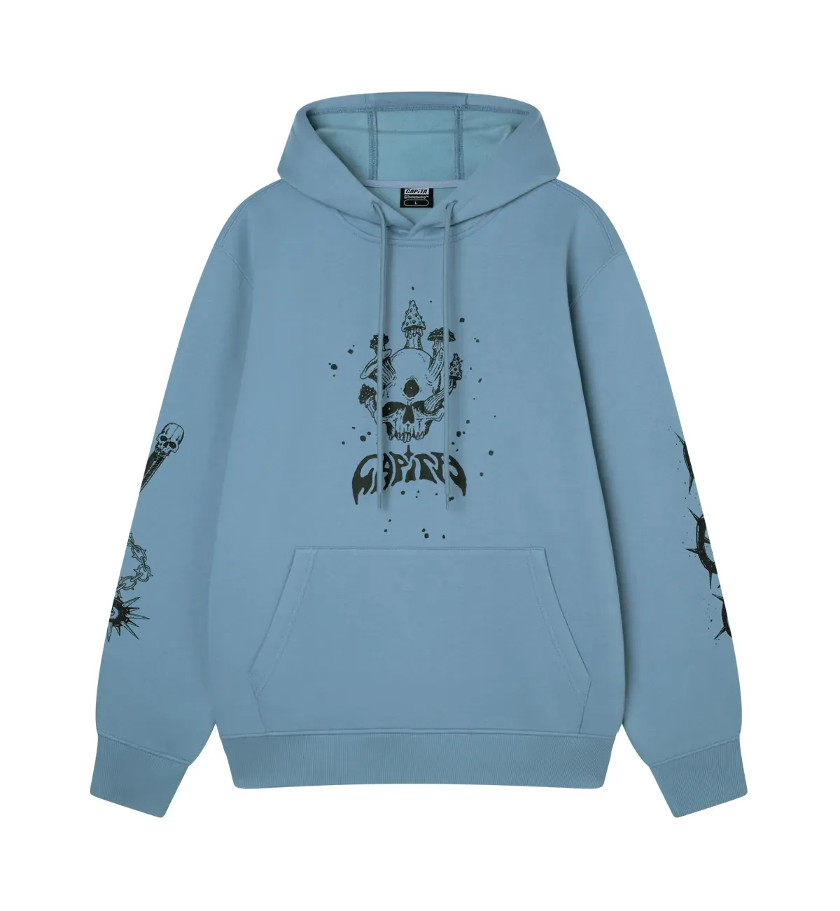 CAPITA Men's Dark Horse Hood, Color: Pale Blue, Size: M