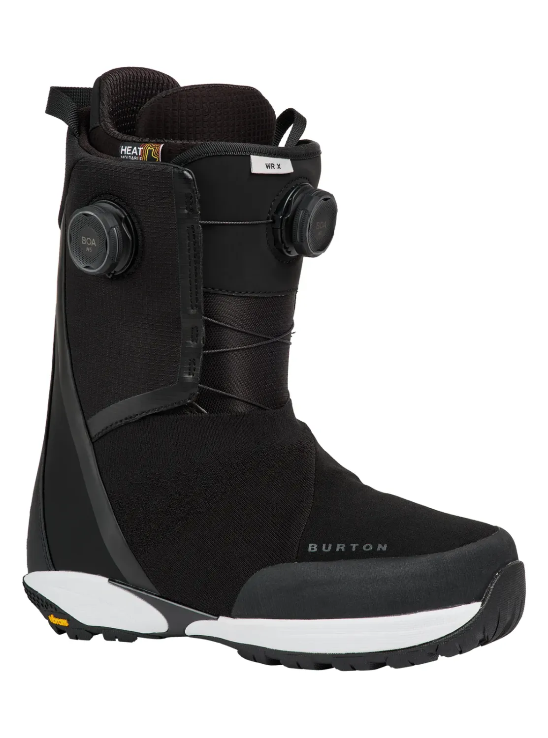 Burton Men's Waverange X Snowboard Boot 2027 in Black, front view