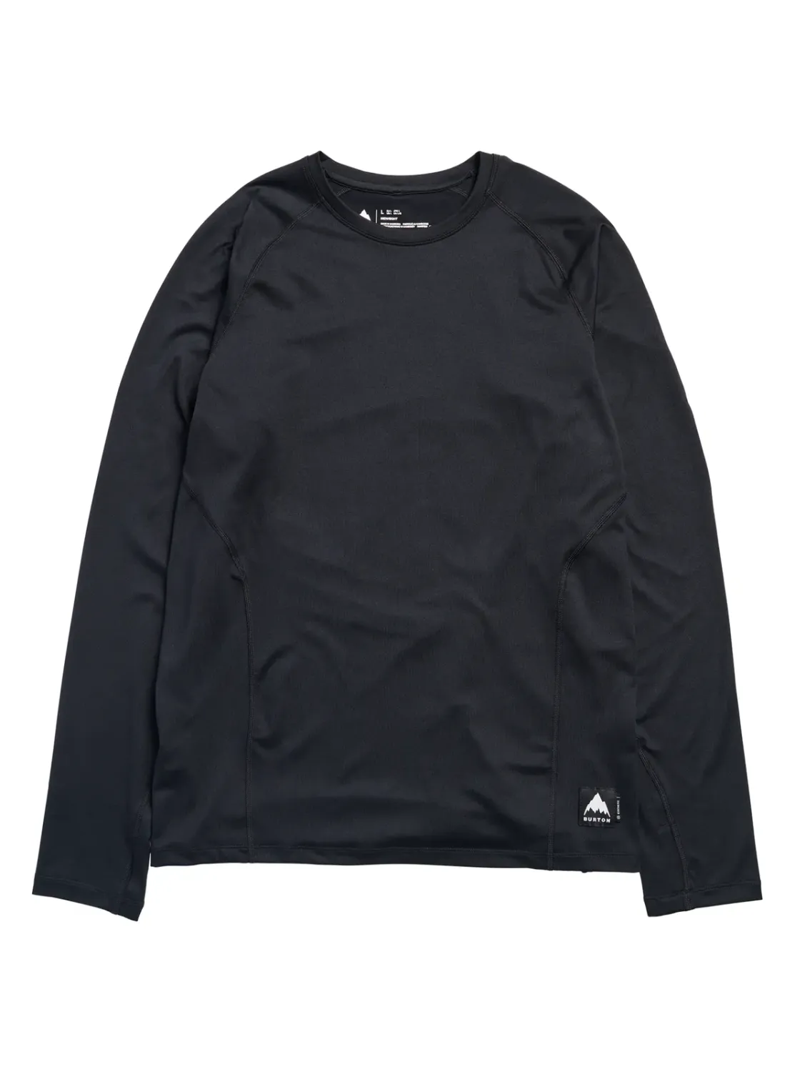 Burton Men's Synthetic Midweight Base Layer Crew, Color: True Black, Size: S