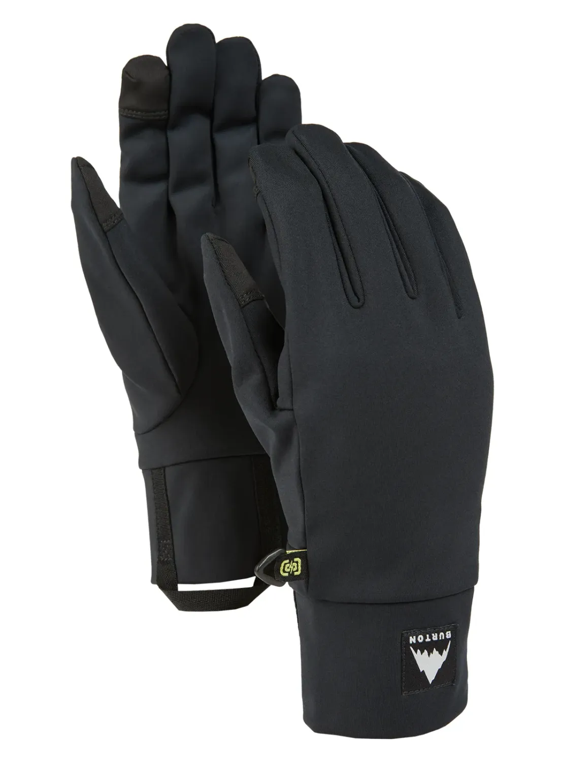 Burton Screen Grab Glove Liners, Color: True Black, Size: XS