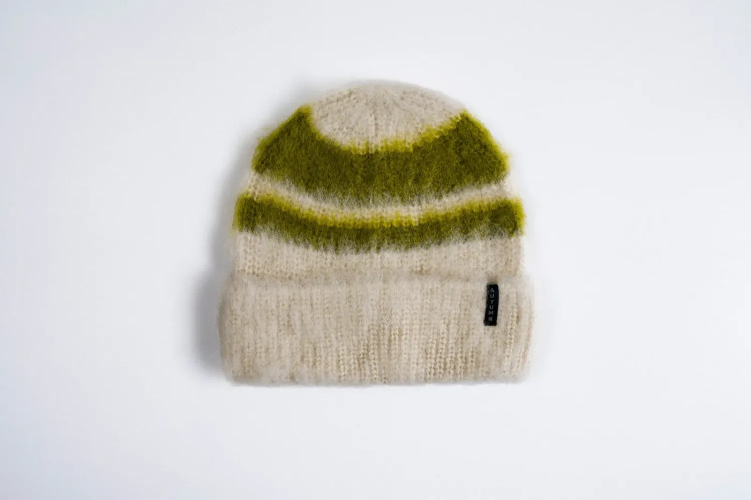 Autumn Sport Stripe Beanie, Color: Natural