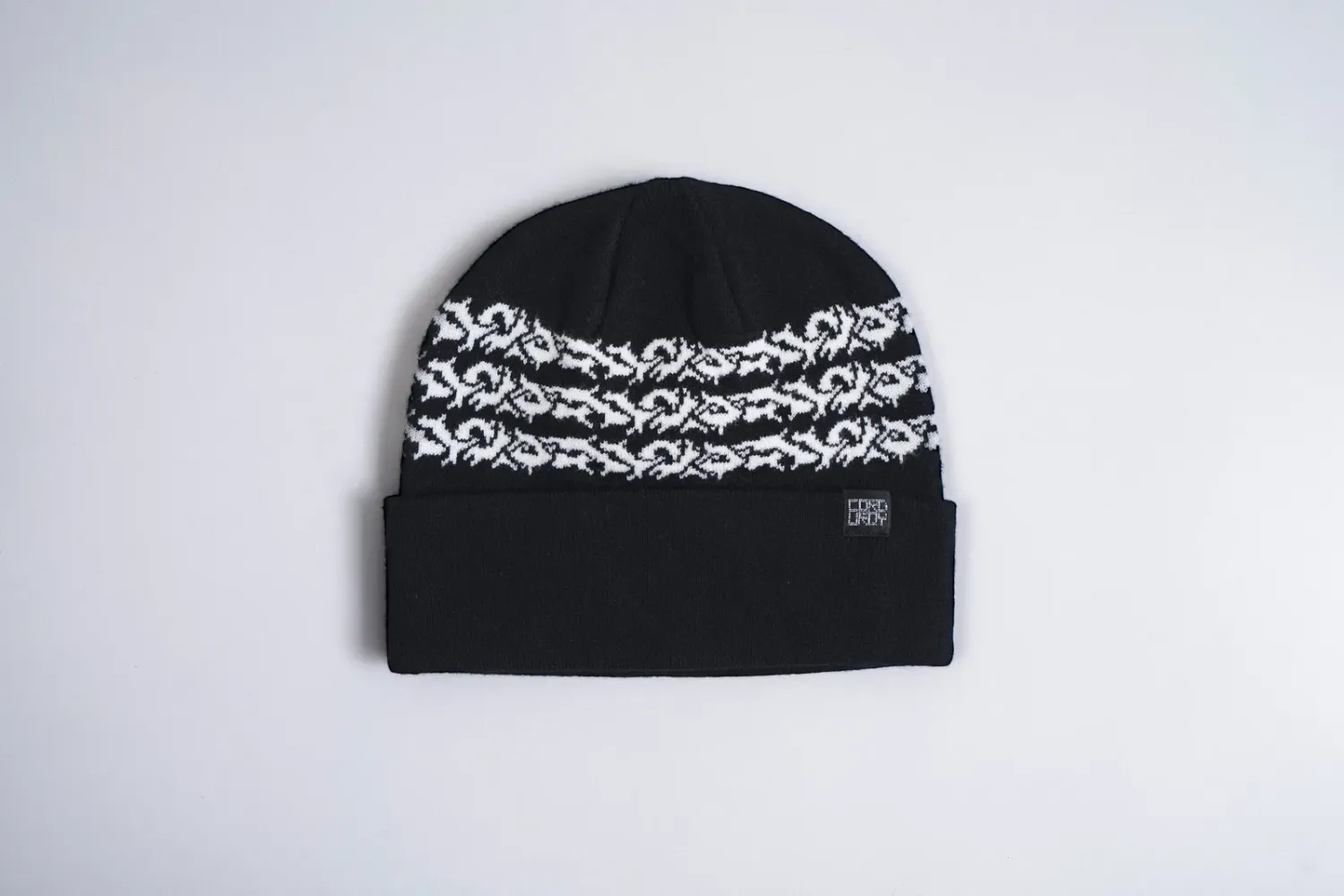 Corduroy Prickly Beanie, Color: Black