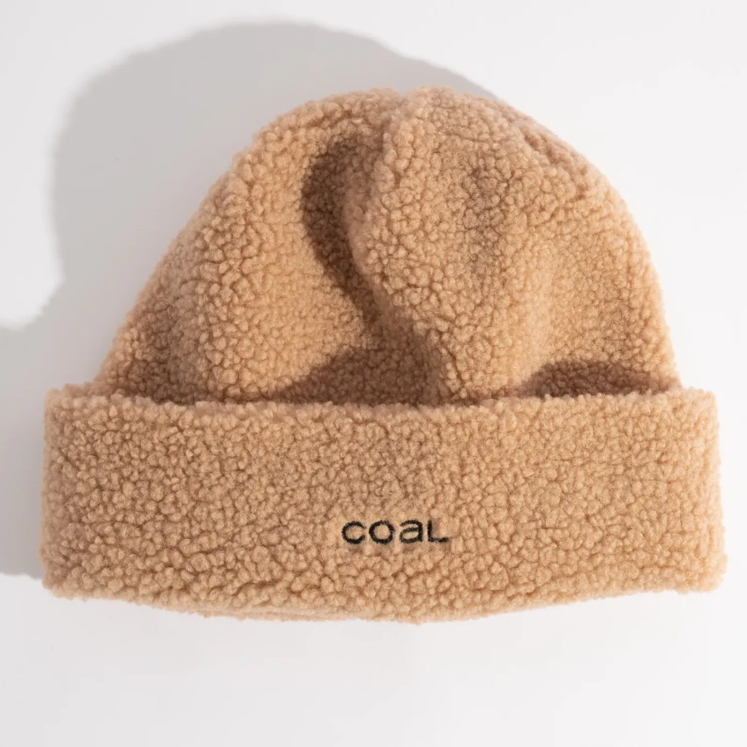 Coal CloudFleece Cuffed Beanie, Color: Khaki