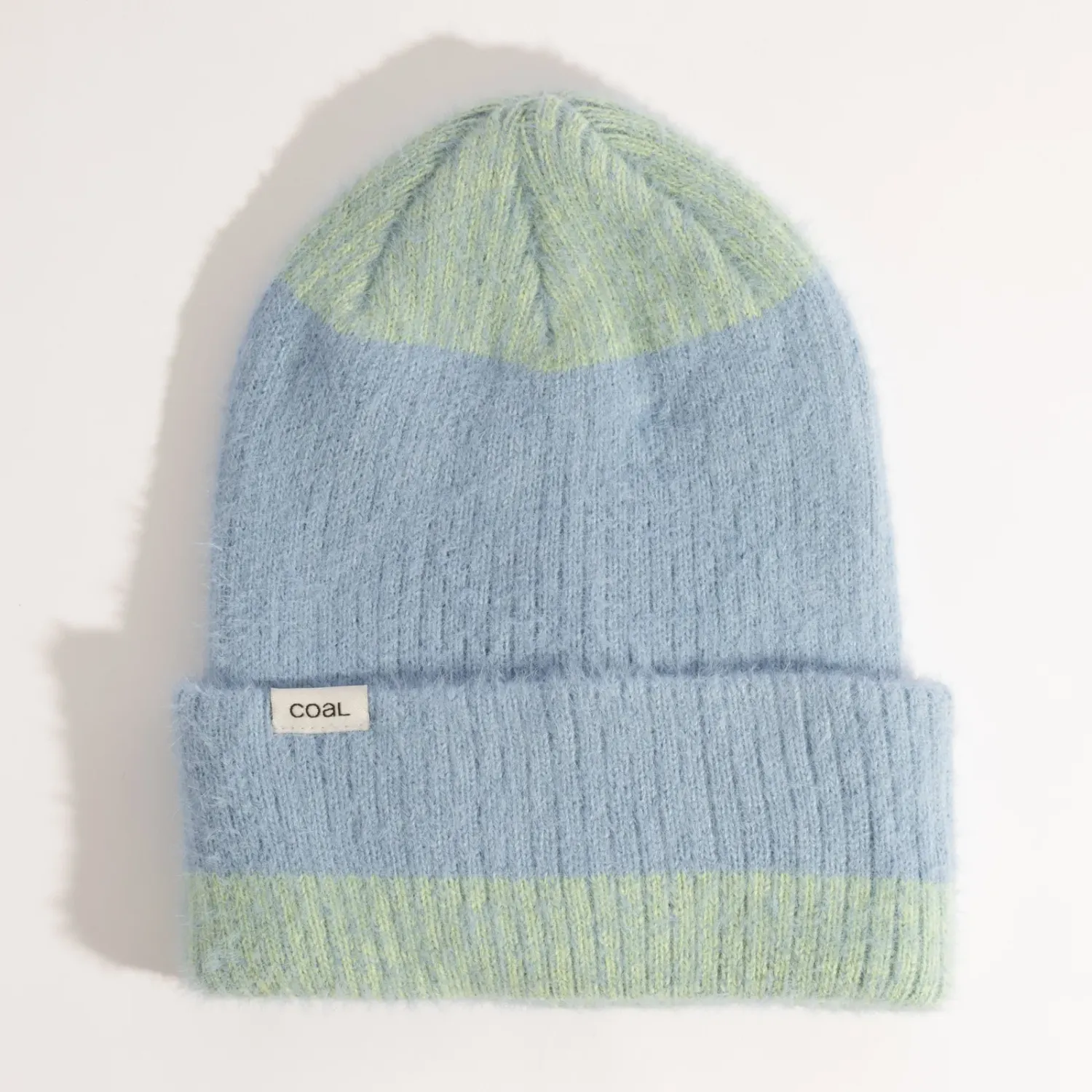 Coal Pearl Beanie, Color: Periwinkle/Honeydew