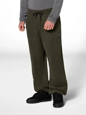 Jones Men's Lodge Fleece Pants in Midnight Green, main view