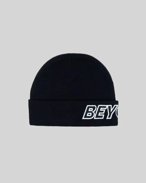 Beyond Medals Outline Beanie, Color: Black