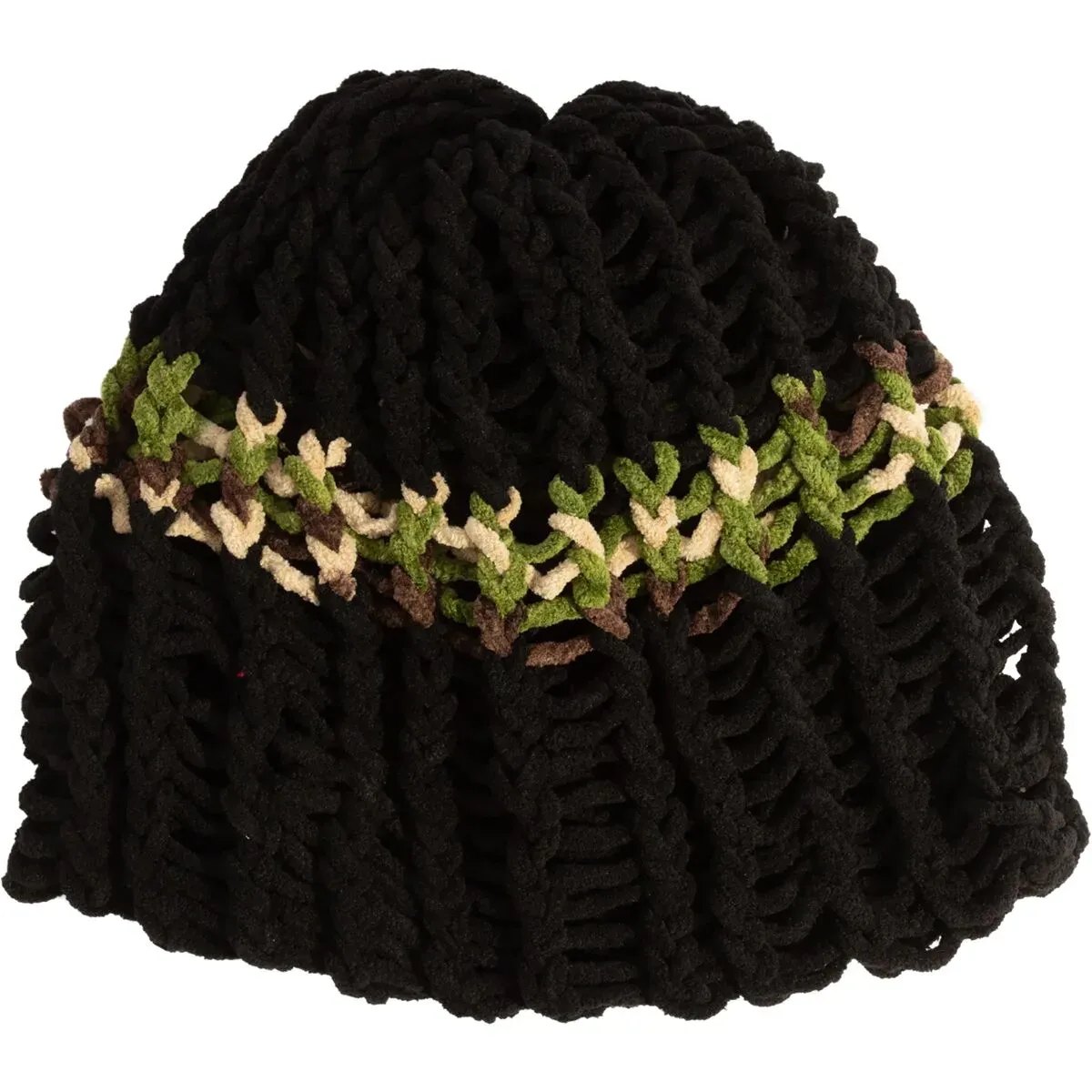 Coal Lampshade Mid Size Beanie, Color: Camo/Black